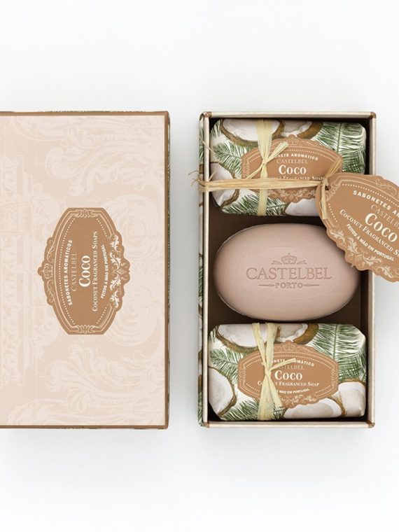 Castelbel Coconut Soap Set1