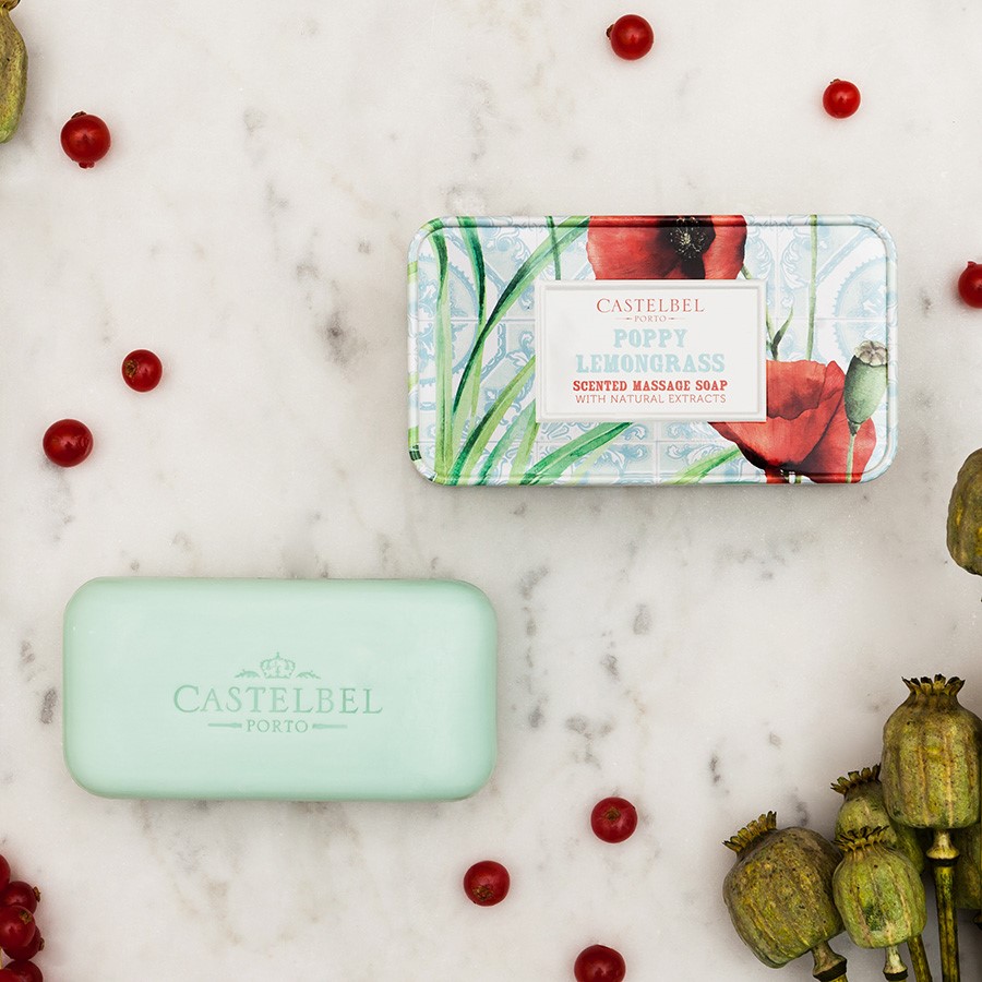 Buy Castelbel Smoothie Poppy Lemongrass 180g Soap Online in Hong Kong |  Castelbel