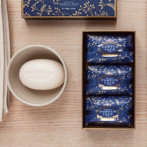 Portus Cale Festive Blue Soap Set