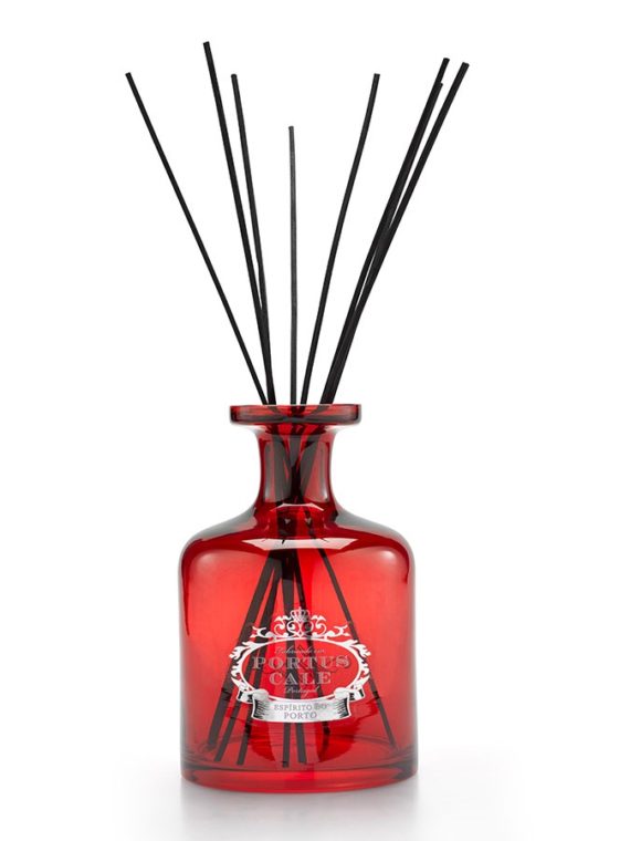 Portus Cale Red Glass and Silver Label 2L Diffuser Bottle1
