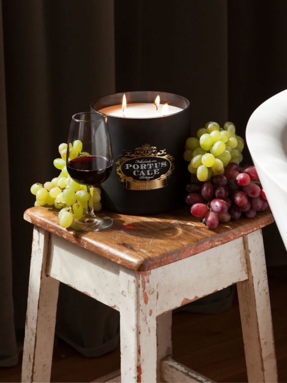 Portus Cale Ruby Red Four Wick Candle