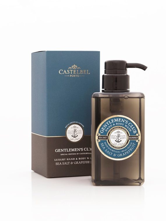 Castelbel Gentlemen's Club Sea Salt 450mL Hand&Body Wash - BLUE1