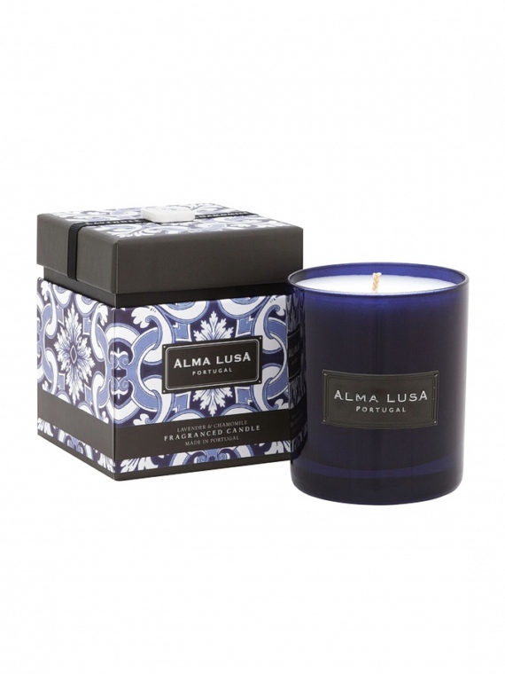 Alma Lusa Tile Lavender & Chamomile Candle
