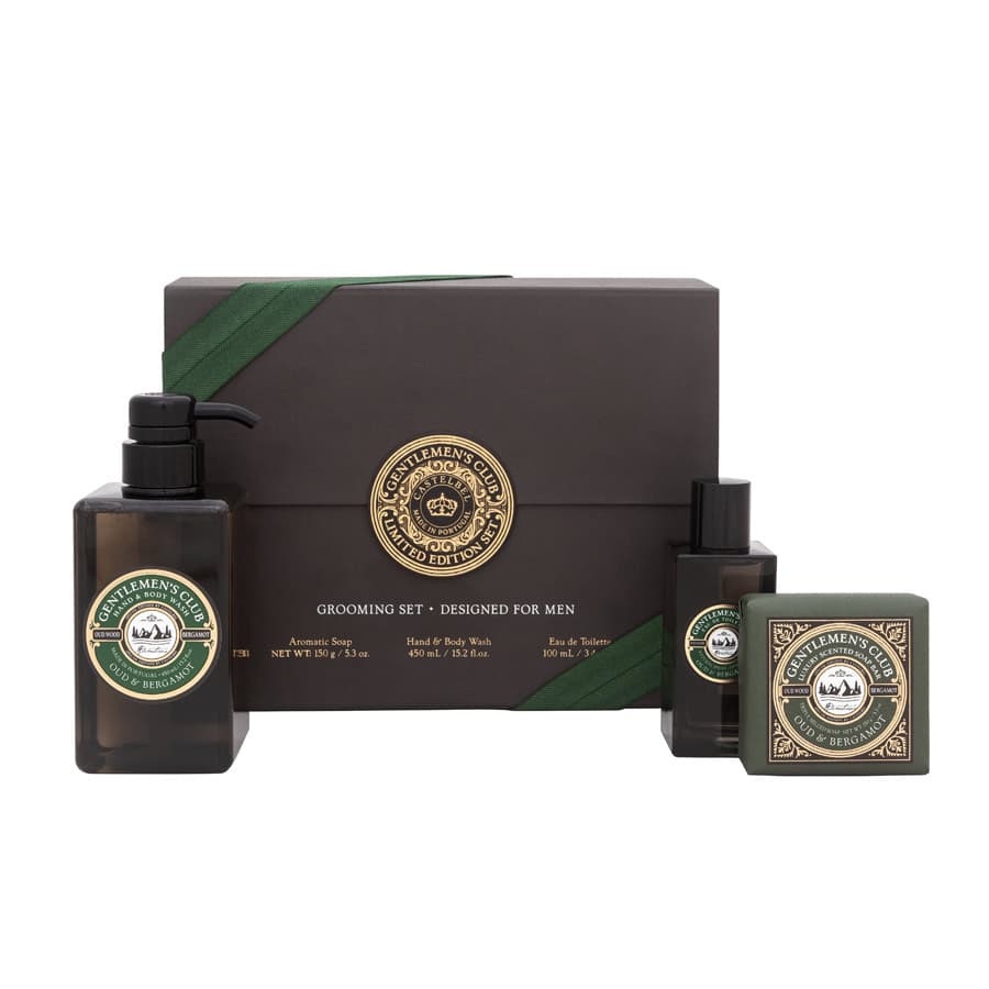 Gentlemens Club Oud & Bergamot Gift Set